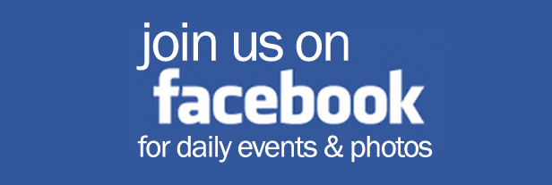 Like us on Facebook for daily event updates and travel desinations