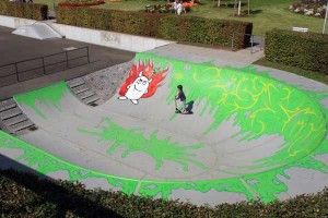 skatepark at the gartenschau