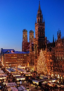 Nr. 1545 Foto Lukas Barth Christkindlmarkt auf dem Muenchner Marienplatz