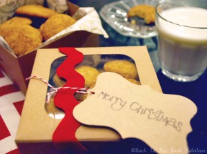 Pumpkin Snickerdoodles in boxes