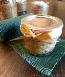 banana bread in jars