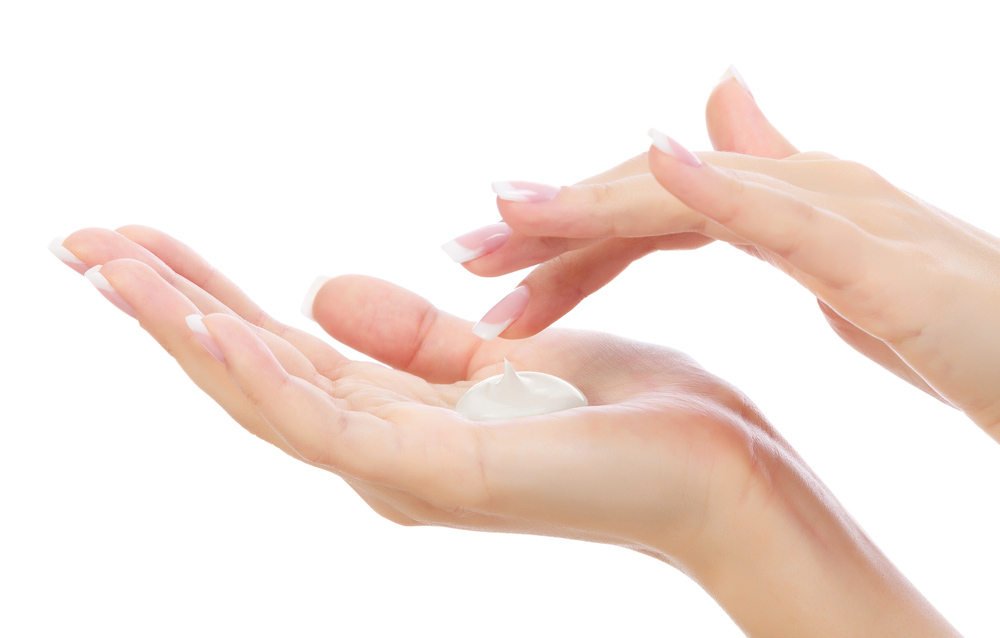 Skin Care, cream, hands
