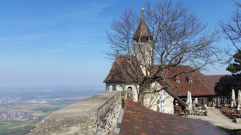 Sibylleweg View from atop - Burg Teck