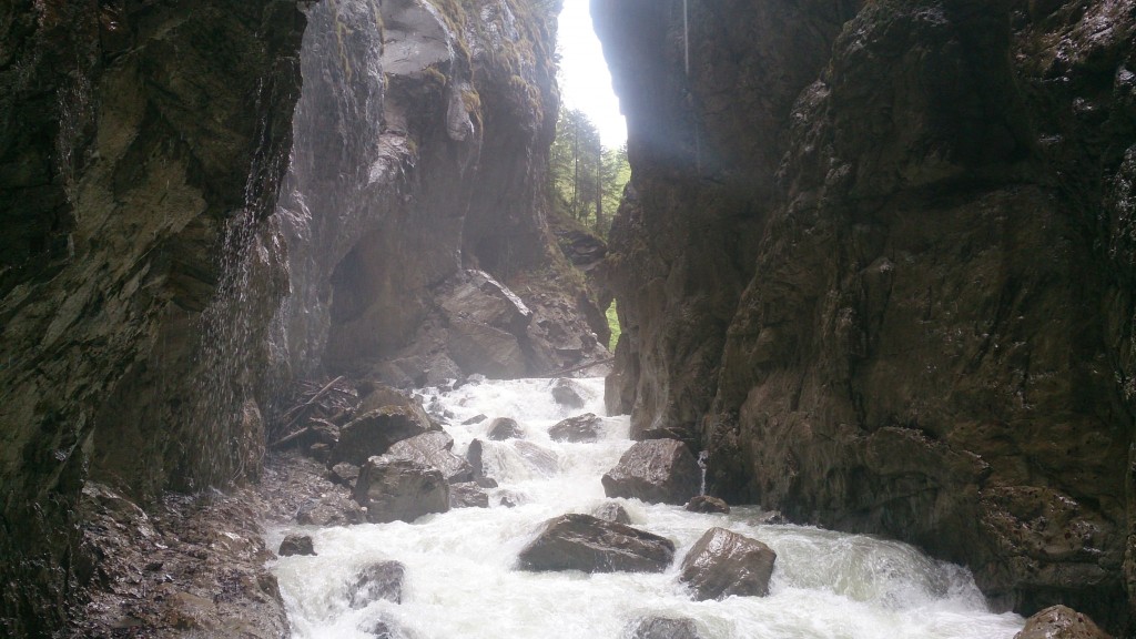 Garmisch 8 flowing river