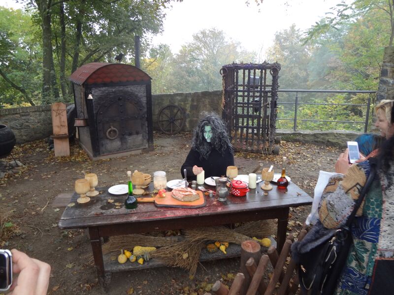 Photo 1a Cheryl Halloween at Frankenstein’s Castle