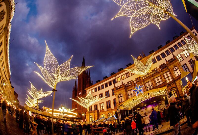 Twinkling Star Christmas Market in Wiesbaden Travel, Events & Culture