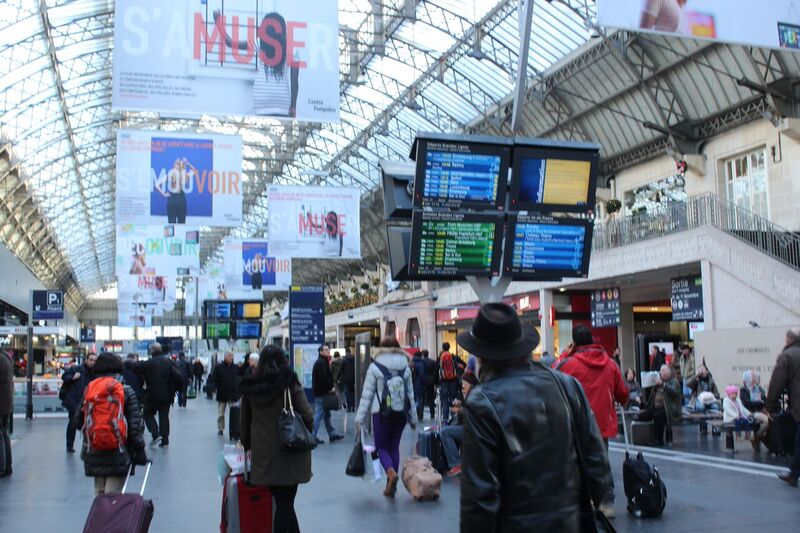 Main Train station Wendy Experience Paris - tips from a traveling artisan