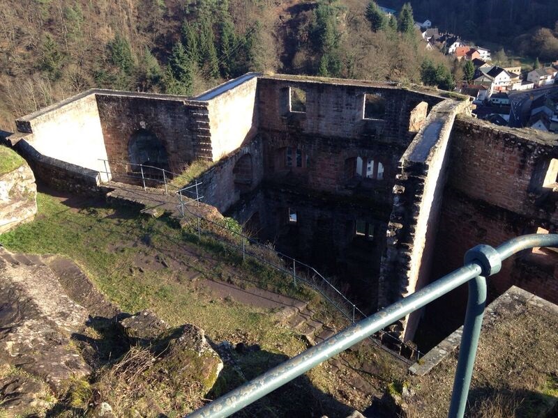 Castle ruins Kelly The OTHER Frankenstein Castle (Frankenstein, Rhineland-Palatinate)