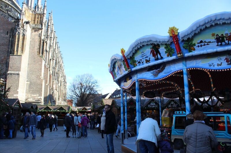 Merry go round Wendy The cathedral and city of Ulm