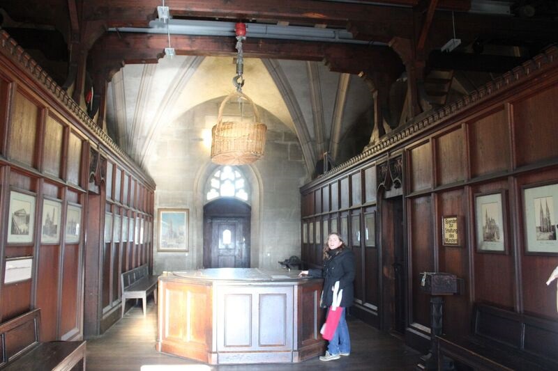 inside the bell tower Wendy The cathedral and city of Ulm