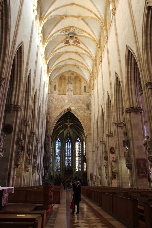 inside the church Wendy The cathedral and city of Ulm