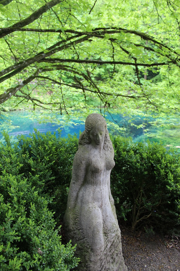 blue lady Wendy The Blue Waters of Blaubeuren June 16