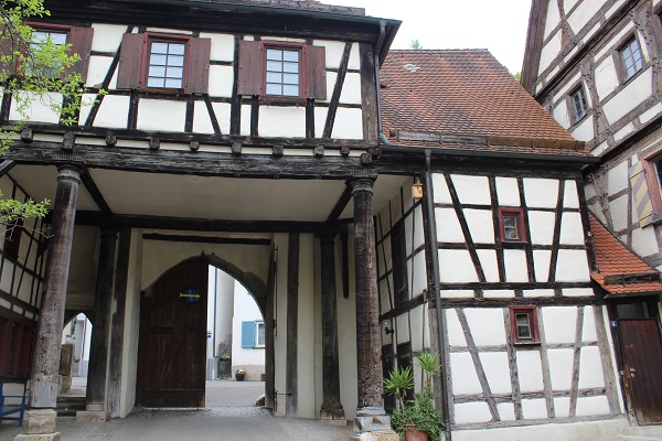 gate to the town Wendy The Blue Waters of Blaubeuren June 16