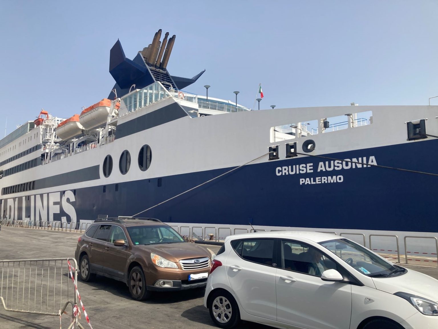 Taking a Car Ferry To or From Sicily